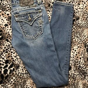 Miss Me Light Blue Skinny Jeans